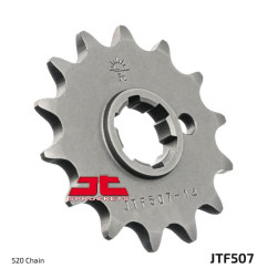 JT ZĘBATKA PRZEDNIA 507 15 KAWASAKI KX 250 '79-86' KX 500 '83-86' KLT200/250 '80-85' HUSQVARNA CR/WR 250/360 '90-98'