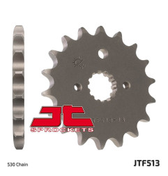 JT ZĘBATKA PRZEDNIA 513 17 SUZUKI GSXR 1000/1300, TL 1000 (51317JT) (ŁAŃC. 530) - MOŻE BYĆ ZASTĄPIONA PRZEZ JTF519.17