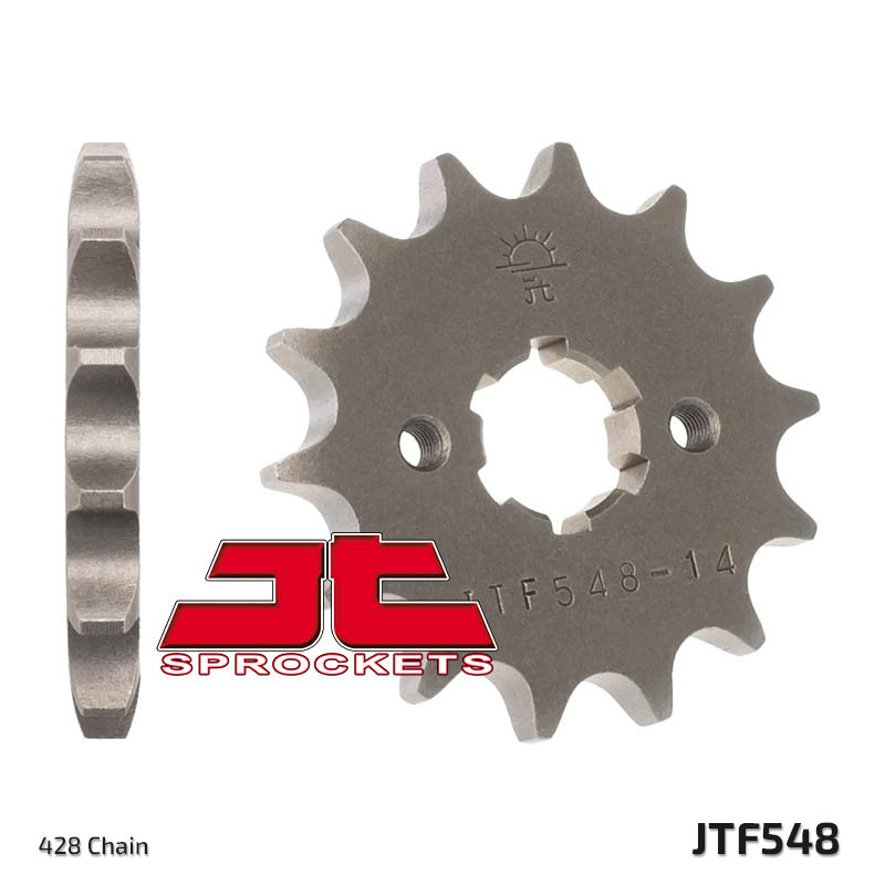 JT ZĘBATKA PRZEDNIA 2177 14 YAMAHA YBR125 '05-'15, XT 125 R/X 08-11 (217714JT) (ŁAŃC. 428) JT ZĘBATKA PRZEDNIA 2177 14 YAMAHA YBR125 '05-'15, XT 125 R/X 08-11 (217714JT) (ŁAŃC. 428)