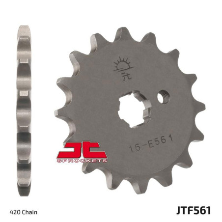 JT ZĘBATKA PRZEDNIA 415 16 YAMAHA RD 80 MX '81-82' (41516JT) (ŁAŃC. 420)