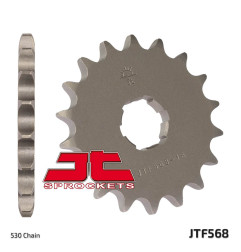 JT ZĘBATKA PRZEDNIA 568 17 YAMAHA XS 650 '75-'81, XS650 SE '78-'83 (56817JT) (ŁAŃC. 530)