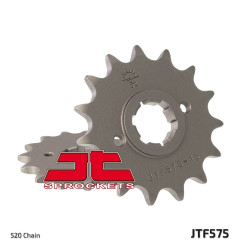 JT ZĘBATKA PRZEDNIA 575 16 YAMAHA XT 600 '83-'86, TT600, XT550 (57516JT) (ŁAŃC. 520)