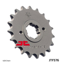 JT ZĘBATKA PRZEDNIA 576 19 YAMAHA XT 350 '85-00' (57619JT) (ŁAŃC. 428)