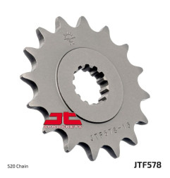 JT ZĘBATKA PRZEDNIA 585 14 KAWASAKI ZX-6R/RR '07-17, YAMAHA XTZ 750 '90-'98 (58514JT) (ŁAŃC. 520) (-2)