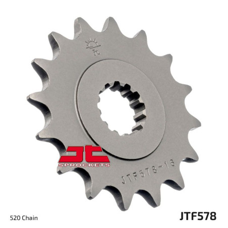 JT ZĘBATKA PRZEDNIA 585 14 KAWASAKI ZX-6R/RR '07-17, YAMAHA XTZ 750 '90-'98 (58514JT) (ŁAŃC. 520) (-2)