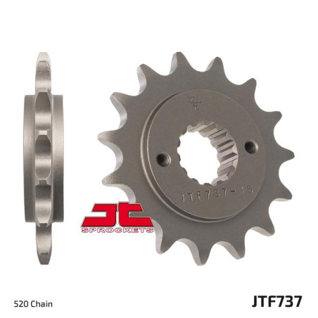 JT ZĘBATKA PRZEDNIA 7001 14 DUCATI 907 PASO SPORTS '90-'93 (700114JT) (ŁAŃC. 520)