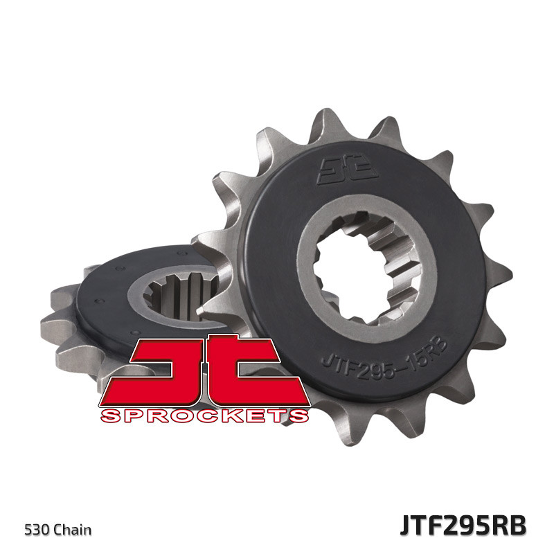 JT ZĘBATKA PRZEDNIA 295 15 Z GUMĄ HONDA CBR 600F '87-'98 (29515JTRB) (ŁAŃC. 530) JT ZĘBATKA PRZEDNIA 295 15 Z GUMĄ HONDA CBR 600F '87-'98 (29515JTRB) (ŁAŃC. 530)