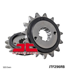 JT ZĘBATKA PRZEDNIA 346 15 Z GUMĄ HONDA XL 600/650V '89-'07, XL 700V (34615JTRB) (ŁAŃC. 525)
