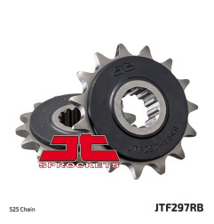 JT ZĘBATKA PRZEDNIA 2041 15 Z GUMĄ HONDA CB 500 '94-'03, CBF 500 '04-'08 (204115JTRB) (ŁAŃC. 525)