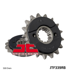 JT ZĘBATKA PRZEDNIA 339 18 Z GUMĄ HONDA CB 1300 '03-'13 (33918JTRB) (ŁAŃC. 530)