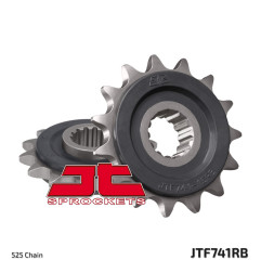 JT ZĘBATKA PRZEDNIA 2114 15 Z GUMĄ DUCATI 749 '03-'06 (211415JTRB) (ŁAŃC. 525)