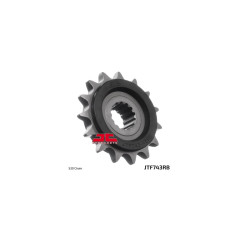 JT ZĘBATKA PRZEDNIA 2254 15 Z GUMĄ DUCATI MULTISTRADA 1200 '10-'16 (225415JTRB) (ŁAŃC. 530)