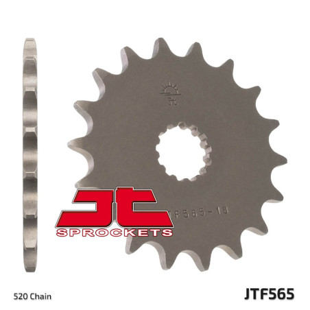 JT ZĘBATKA PRZEDNIA 565 13 /2141 13 KAWASAKI KXF 450 '06-, YAMAHA YZF/WRF 400/426/450 (56513JTS) YFZ 450 '04-'13