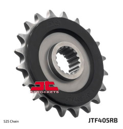 JT ZĘBATKA PRZEDNIA 2078M 19 BMW F 800 R '09-'20 (2078M19JT) (ŁAŃC. 525) (Z GUMĄ)