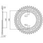 SUNSTAR ZĘBATKA TYLNA 4409 41 SUZUKI SV 1000 '03-'07, GSXR 1000 '01-'06 (JTR1800.41) (ŁAŃC. 530) (440941JT) SUNSTAR ZĘBATKA TYLNA 4409 41 SUZUKI SV 1000 '03-'07, GSXR 1000 '01-'06 (JTR1800.41) (ŁAŃC. 530) (440941JT)