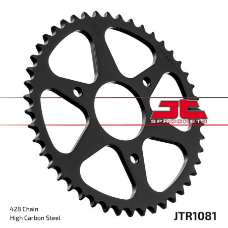 JT ZĘBATKA TYLNA 4612 46 RIEJU 125 RS2 NAKED/MATRIX/PRO '06-10'(461246JT) (ŁAŃC.428)