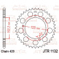 JT ZĘBATKA TYLNA 4406 53 DERBI SENDA 50 R/SM '02-'12 (440653JT) (ŁAŃC. 420) JT ZĘBATKA TYLNA 4406 53 DERBI SENDA 50 R/SM '02-'12 (440653JT) (ŁAŃC. 420)
