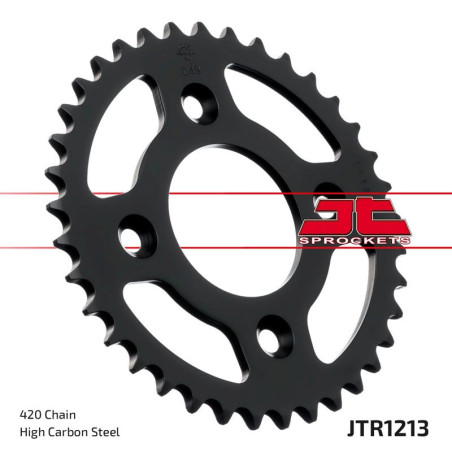 JT ZĘBATKA TYLNA 4463 37 HONDA CRF 50 '04-20'; XR 50 '00-04' (446337JT) (ŁAŃC.420)