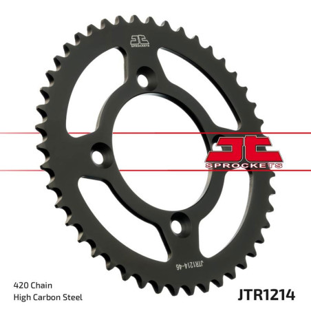 JT ZĘBATKA TYLNA 238 38 HONDA CRF 70 '04-12'; CRF 110 '13-21', XR 70/80 '97-03', CR 50/80 '82-84' (23838JT) (ŁAŃC.420)