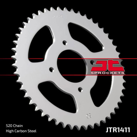 JT ZĘBATKA TYLNA 4465 50 KAWASAKI KLT 200/250 '82-85' (446550JT) (ŁAŃC.520) NA ZAMÓWIENIE