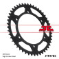 JT ZĘBATKA TYLNA SUZUKI PE 175 '80-84' (ŁAŃC.520)