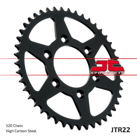 JT ZĘBATKA TYLNA 3560 45 APRILIA SX 125 '08-'12, MX 125 '04-'07 (356045JT) (ŁAŃC. 520)