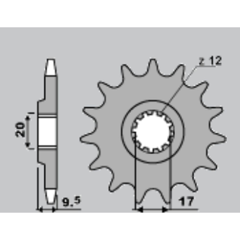 JR WYPRZEDAŻ ZĘBATKA PRZEDNIA 7005 13 KTM SX 65 '98-'15 (JTF1906.13) JR WYPRZEDAŻ ZĘBATKA PRZEDNIA 7005 13 KTM SX 65 '98-'15 (JTF1906.13)