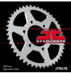 JT ZĘBATKA TYLNA 478 43 KAWASAKI ZX6R (05-17), Z750 (47843JT) (MOŻE BYĆ ZASTĄPIONA PRZEZ 4578 43 JTR1478.43) (ŁAŃC. 520)