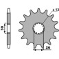 PBR PROMOCJA ZĘBATKA PRZEDNIA 2130 18 18NC (ŁAŃC. 525) (MADE IN ITALY) PBR PROMOCJA ZĘBATKA PRZEDNIA 2130 18 18NC (ŁAŃC. 525) (MADE IN ITALY)