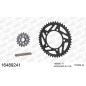 AFAM Zestaw napędowy (stal) BMW S 1000 RR 2009-2011 (łańcuch A525XHR3-G 118L, zębatki 17, 44)