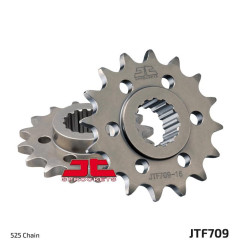 JT ZĘBATKA PRZEDNIA 2150 17 APRILIA 750/900 DORSODURO/ABS '07-'19, SHIVER/GT/ABS '07-'19 1200 DORSODURO/ABS '11-'16