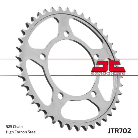 JT ZĘBATKA TYLNA 4363 40 APRILIA 850 MANA '08-'16, RSV 1000R '04-'09, TUONO 1000R '06-'11, DORSODURO 1200 '11-'16