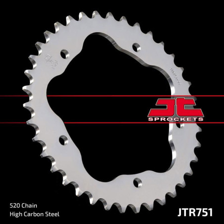 JT ZĘBATKA TYLNA 4320M 42 DUCATI 950 HYPERMOTARD '19-20, 800 MONSTER '05-07, 748 BIPOSTO '95-03