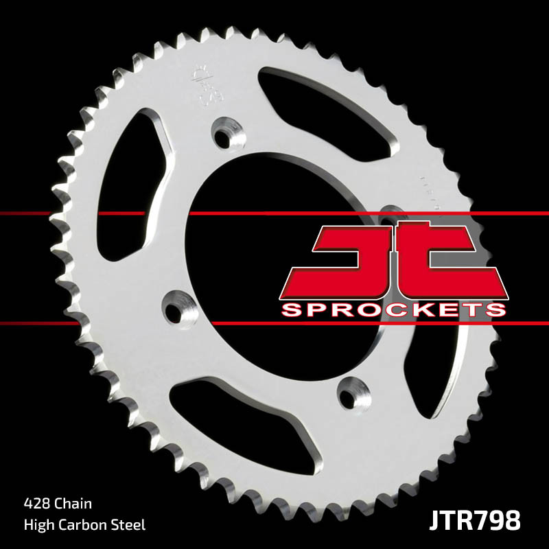 JT ZĘBATKA TYLNA 798 52 SUZUKI RM 85 02-18, YAMAHA YZ 80/85 (ŁAŃC. 428) (79852JT) JT ZĘBATKA TYLNA 798 52 SUZUKI RM 85 02-18, YAMAHA YZ 80/85 (ŁAŃC. 428) (79852JT)