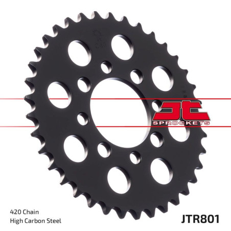 JT ZĘBATKA TYLNA 801 32 SUZUKI PV 50 '81-00, FR 70 '75-87, FR 80, RM 50 '81-82, FR 50 '75-86, KAWASAKI JOY 125 '08-10