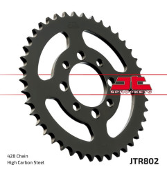 JT ZĘBATKA TYLNA 802 48 SUZUKI TS 90 '72, GT 100 '76, RM 80 '80-81, RV 90 '73-77, KAWASAKI KZR 100, KE 100 '80