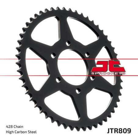 JT ZĘBATKA TYLNA 809 54 SUZUKI RM 100 '76-77, TM 100 '74-75, DR 125 '85-00, TF 100/125 '81, SP 125 '86-88 (80954JT)