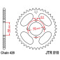 JT ZĘBATKA TYLNA 810 43 SUZUKI GS 125 '83-00 (81043JT) (ŁAŃC. 428) JT ZĘBATKA TYLNA 810 43 SUZUKI GS 125 '83-00 (81043JT) (ŁAŃC. 428)