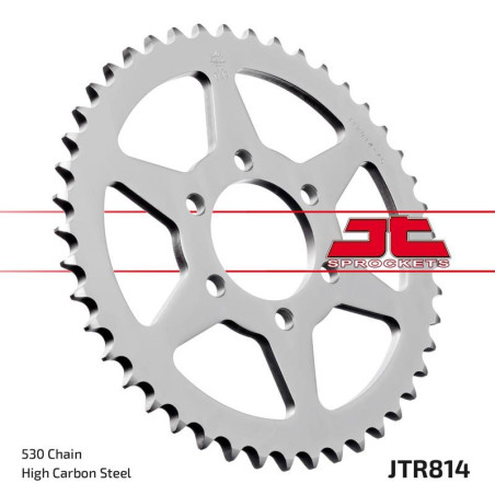 JT ZĘBATKA TYLNA 814 44 SUZUKI GSX 400 '80-84 (81444JT) (ŁAŃC. 530)