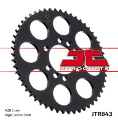 JT ZĘBATKA TYLNA 843 49 YAMAHA DT 125LC '85-'88, SR 125 '85-'94, DT 80LC (84349JT) (ŁAŃC. 428)