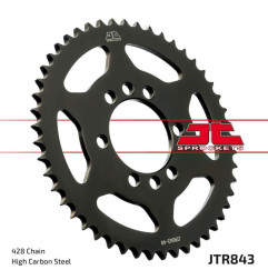 JT ZĘBATKA TYLNA 843 54 YAMAHA DT 80LC '85-'94 (+3, )DT 125LC '85-'88 (+1), XT 125 '88-90 (84354JT) (ŁAŃC. 428)
