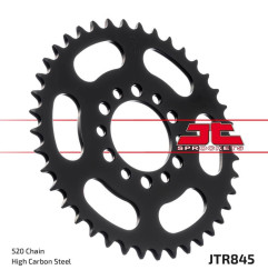 JT ZĘBATKA TYLNA 845 49 YAMAHA YZ 125 '77, TT 250 '80-82 (84549JT) (ŁAŃC. 520)