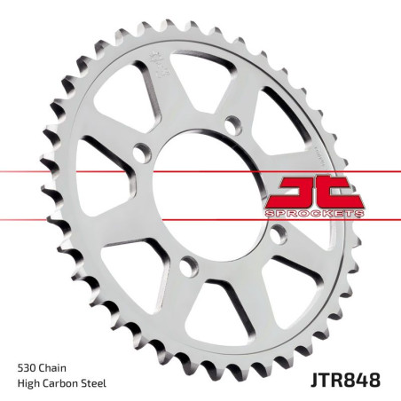 JT ZĘBATKA TYLNA 848 37 YAMAHA RD 350 '74-76 (84837JT) (ŁAŃC. 530)NA ZAMÓWIENIE