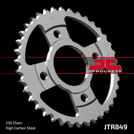 JT ZĘBATKA TYLNA 849 38 YAMAHA RD 250 '77-78, RD 400 '76-78 (84938JT) (ŁAŃC. 530) NA ZAMÓWIENIE