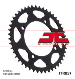 JT ZĘBATKA TYLNA 857 43 YAMAHA XT 600E '90-03, XT 660Z TENERE '91-00 (85743JT) (ŁAŃC. 520) - PATRZ RÓWNIEŻ 458843JT