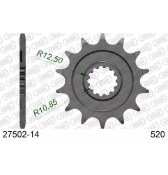 Zębatka przód Afam 27502 14z rozmiar 520