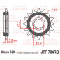 JT ZĘBATKA PRZEDNIA Z GUMĄ CF MOTO NK 650 '16-'24, CL-X 700 '21-'25, BENELLI TRK 702 / X EURO 5 '23-'24, (ŁAŃC. 520) JT ZĘBATKA PRZEDNIA Z GUMĄ CF MOTO NK 650 '16-'24, CL-X 700 '21-'25, BENELLI TRK 702 / X EURO 5 '23-'24, (ŁAŃC. 520)