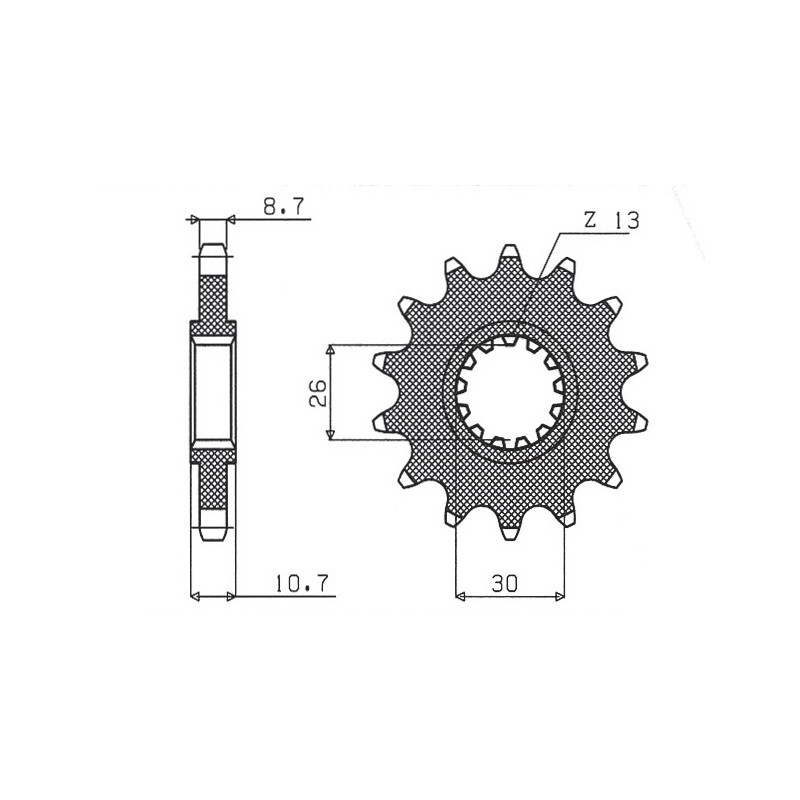 SUNSTAR ZĘBATKA PRZEDNIA 579 17 YAMAHA FZ1 '06-'14, R1 '04-'14, FJ, XJR (JTF579.17) (ŁAŃC. 530) (57917JT) SUNSTAR ZĘBATKA PRZEDNIA 579 17 YAMAHA FZ1 '06-'14, R1 '04-'14, FJ, XJR (JTF579.17) (ŁAŃC. 530) (57917JT)
