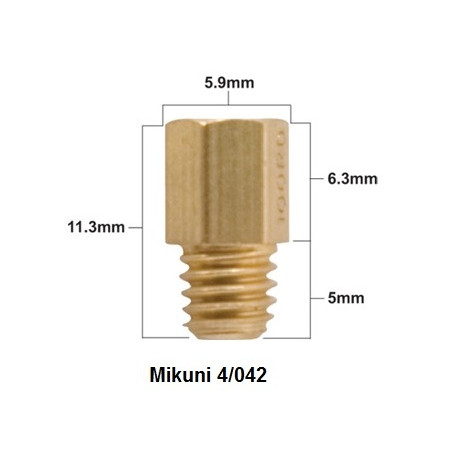 PROX DYSZA GŁÓWNA MIKUNI TYP 4/042 ŚREDNICA #450 ( 1 SZT. )