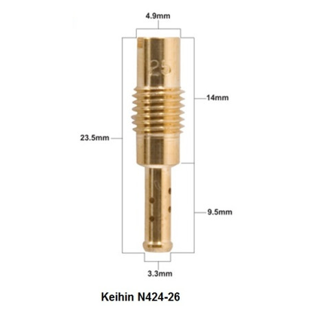 PROX DYSZA WOLNYCH OBROTÓW KEIHIN TYP N424-26 ŚREDNICA #37,5 ( 1 SZT. )